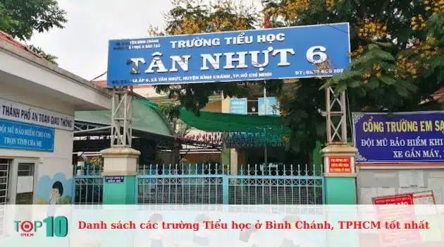 Trường Tiểu học Tân Nhựt 6 - Hành trình ươm mầm tri thức từ năm 1996