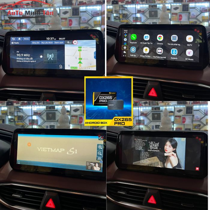 Quy trình lắp đặt chuyên nghiệp tại Auto 24h Minh Tân