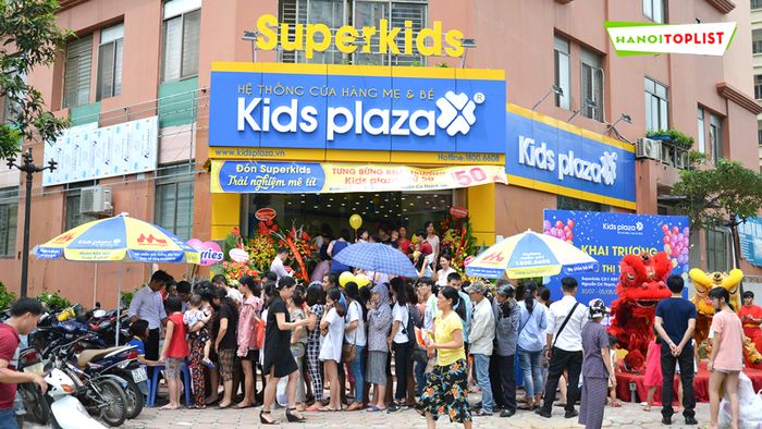 Khám phá thế giới đồ dùng cho bé tại Kids Plaza Mytour