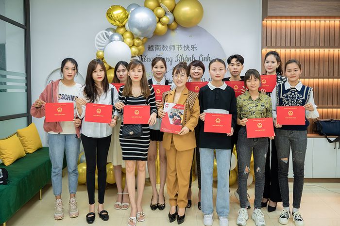 Không gian học tập tại Trung tâm Khánh Linh