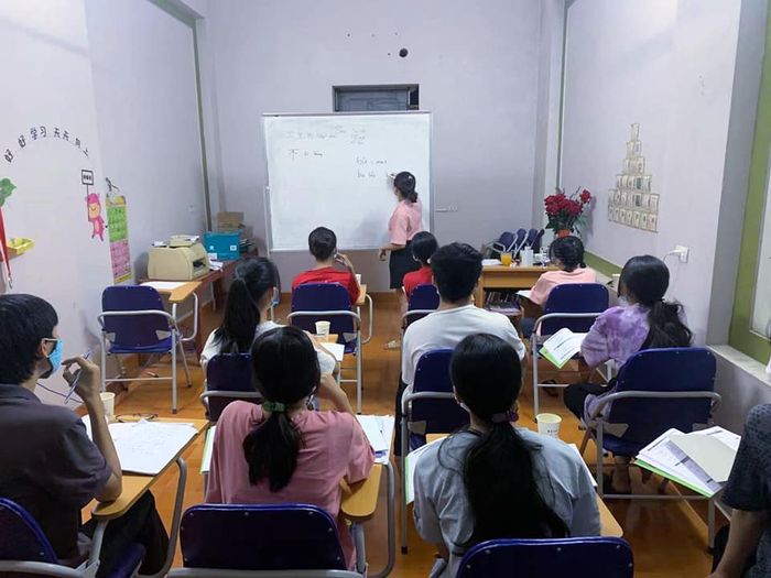 Lớp học tiếng Trung tại Trung tâm Mai Hương