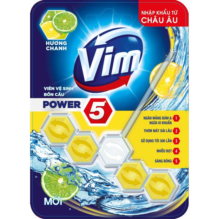 Ảnh minh họa 2 - Viên treo bồn cầu Vim với thiết kế tinh tế, màu sắc trang nhã, phù hợp với mọi không gian phòng tắm hiện đại.