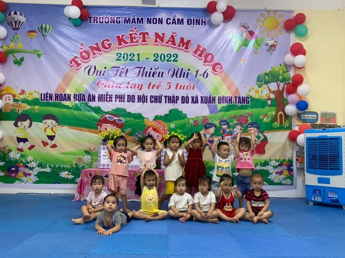 Khoảnh khắc đáng yêu tại Trường Mầm non Cẩm Đình - Nơi lưu giữ những kỷ niệm tuổi thơ