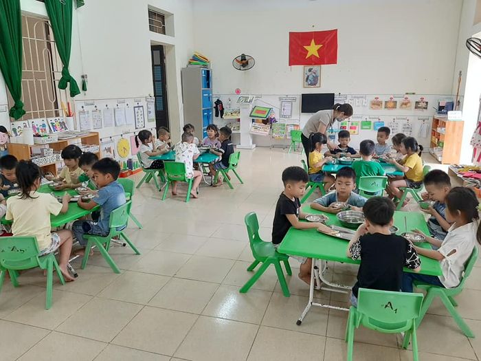 Không gian học tập đầy sáng tạo tại Trường Mầm non Ngọc Tảo