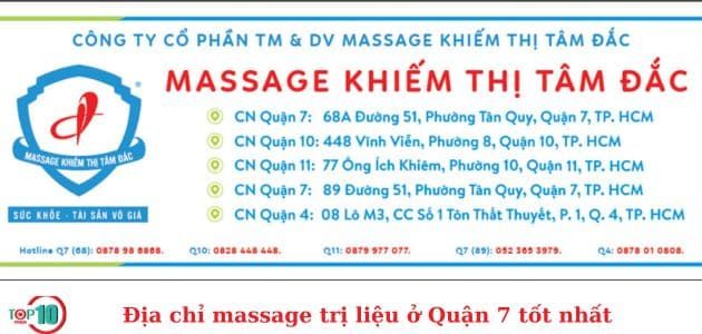 Tâm Đắc - Nghệ thuật massage trị liệu đích thực