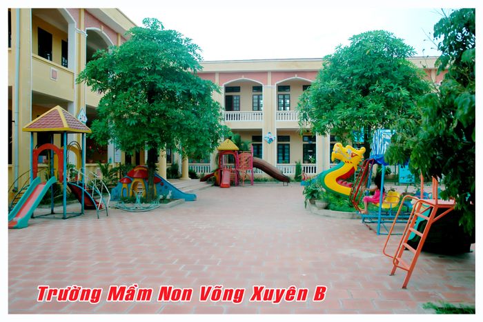 Hình ảnh ấn tượng về Trường Mầm non Võng Xuyên B