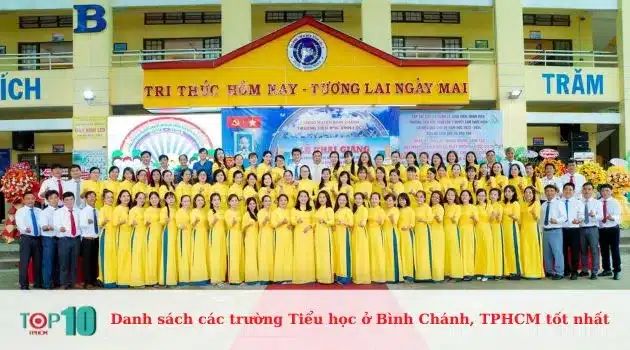 Trường Tiểu học Vĩnh Lộc 2 - Nơi chắp cánh những ước mơ đầu đời