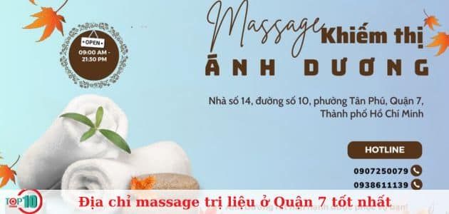 Ánh Dương Spa - Tinh hoa từ đôi tay