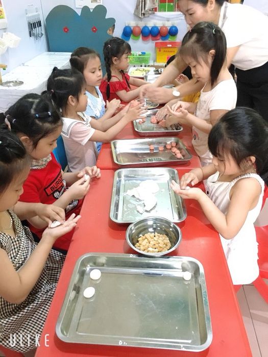 Khoảnh khắc học tập vui vẻ tại Trường Mầm non Võng Xuyên A