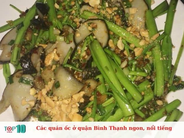 Các quán ốc nổi tiếng và chất lượng tại quận Bình Thạnh