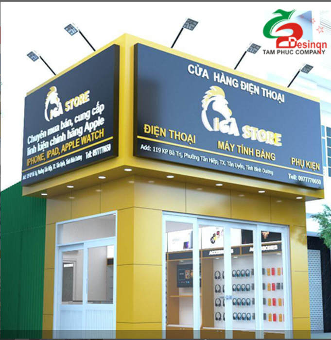 Hình ảnh công trình tiêu biểu của Quảng Cáo Tâm Phúc