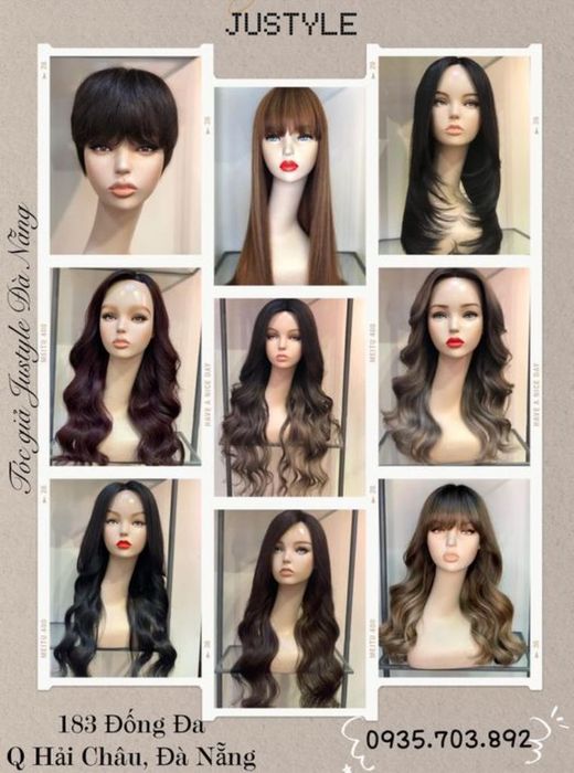 Bộ sưu tập tóc giả thời thượng tại Justyle