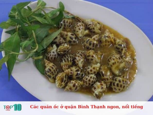 Các quán ốc nổi tiếng tại quận Bình Thạnh