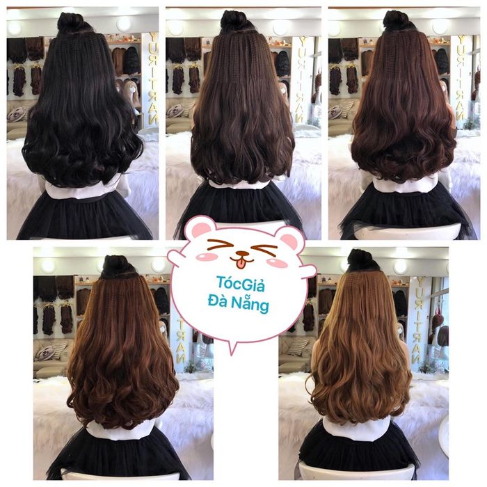 Bộ sưu tập tóc giả đa dạng tại Bi Huỳnh
