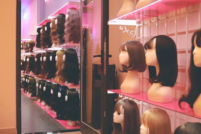 Không gian trải nghiệm tóc giả cao cấp tại Bi Huỳnh