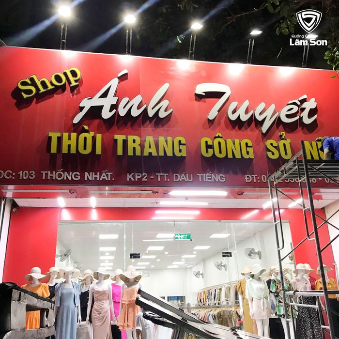 Công trình thực tế được Lâm Sơn thực hiện