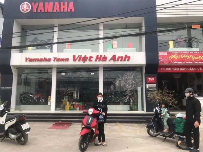 Không gian trưng bày đa dạng tại Yamaha Town Việt Hà Anh