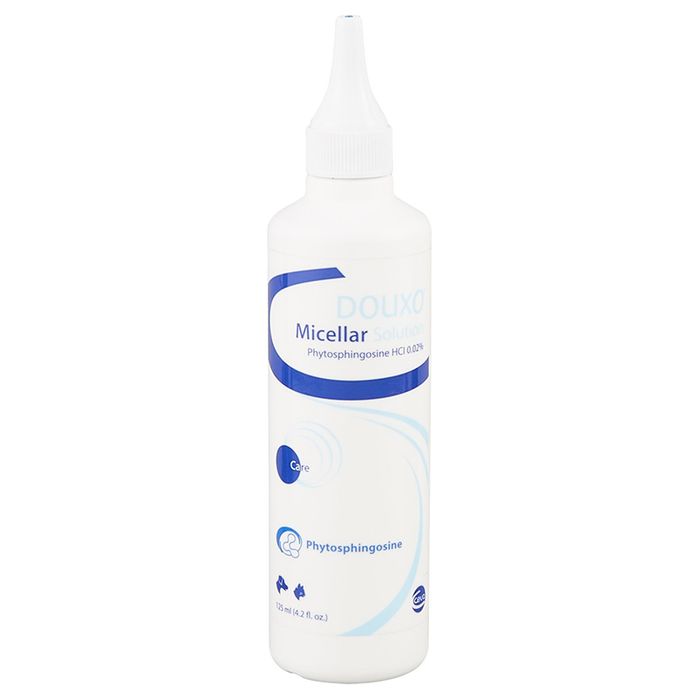 Hình ảnh nước rửa tai Douxo Micellar cho chó mèo (Ảnh 1)