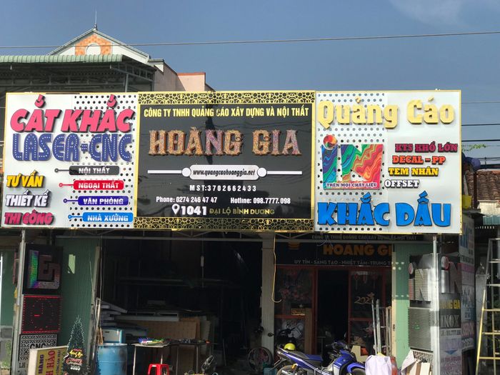 Hình ảnh thi công ấn tượng từ Hoàng Gia