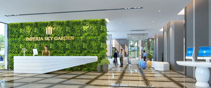 Sảnh Imperia Sky Garden