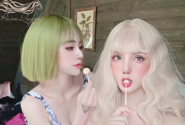 Bộ sưu tập tóc giả thời thượng tại Hana Quỳnh