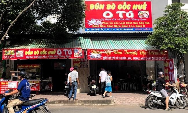Bún bò O Tú – Hương vị khó quên