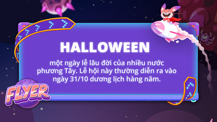 Hình ảnh minh họa sống động về không khí Halloween (Nguồn: Internet)