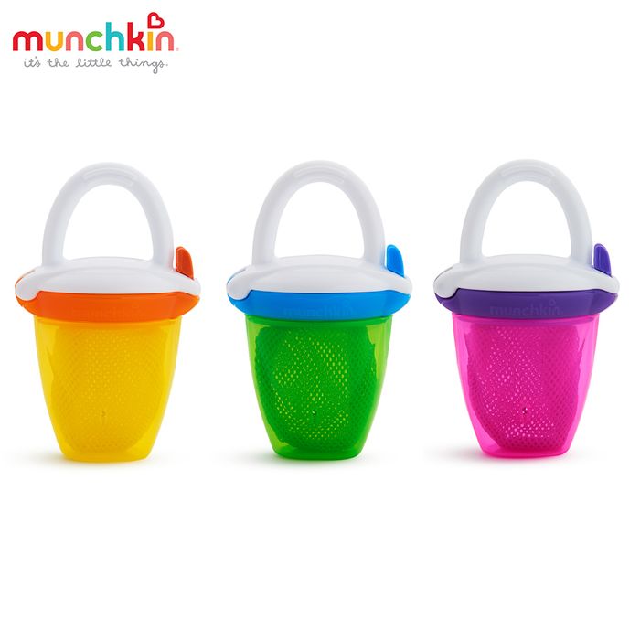Hình ảnh túi ăn Munchkin - Thiết kế thông minh, màu sắc bắt mắt