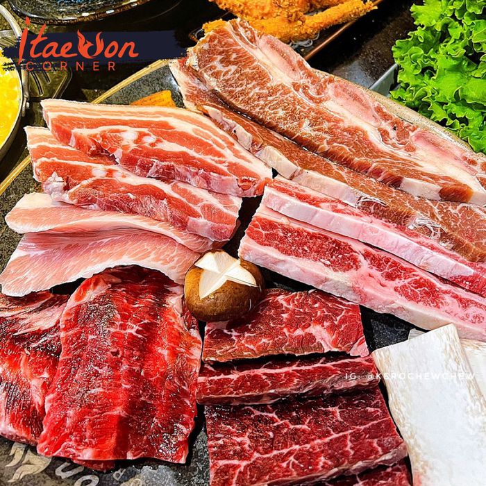 Không gian ẩm thực Hàn Quốc đặc trưng tại Itaewon Corner