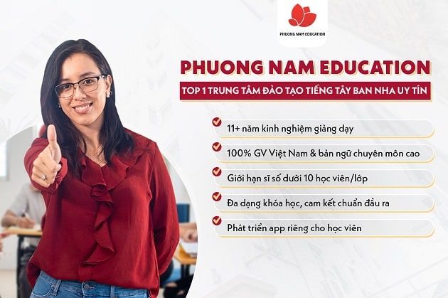 Phương Nam Education - Địa chỉ vàng cho người học tiếng Tây Ban Nha tại TP.HCM