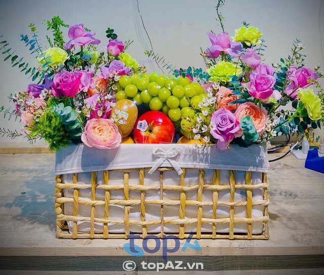Cửa hàng giỏ trái cây tại Hóc Môn
