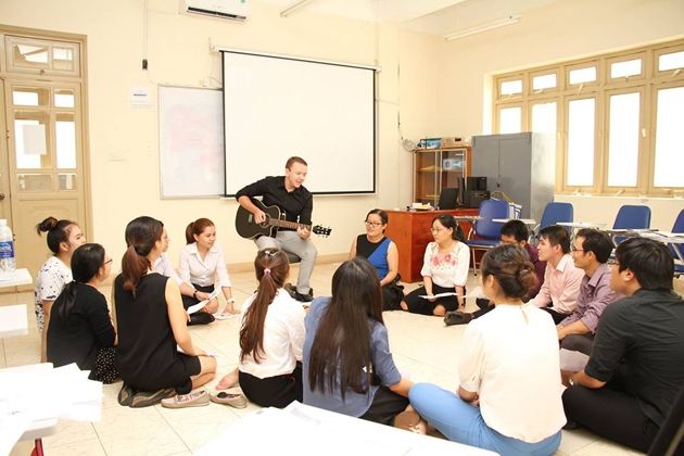 Không gian học tập hiện đại tại Ngoại Ngữ Talent