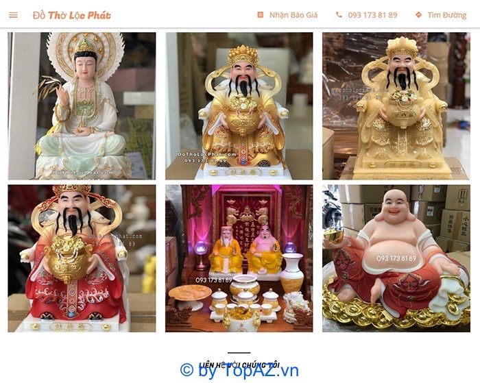 Đồ Thờ Lộc Phát - Địa chỉ vàng cho không gian thờ tự sang trọng tại TP.HCM