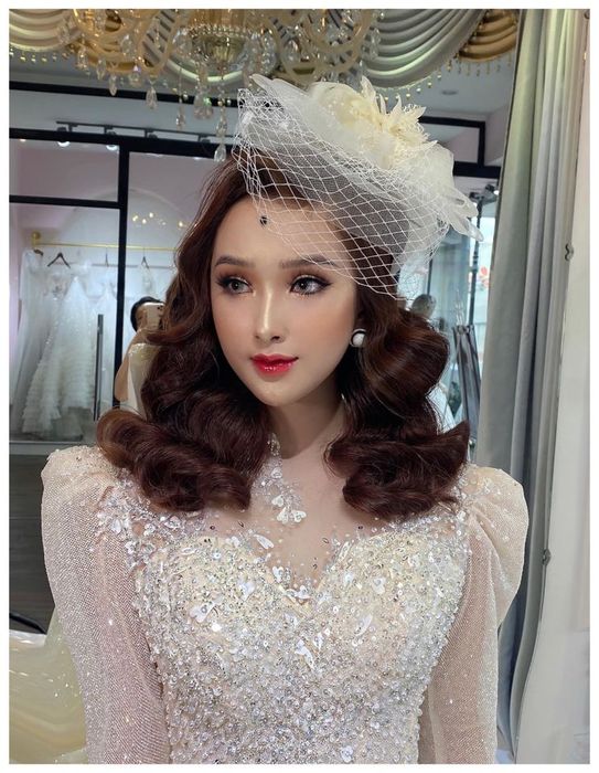 Bộ sưu tập hình ảnh cô dâu đẹp tựa nghệ thuật tại Kỳ Hân Make up