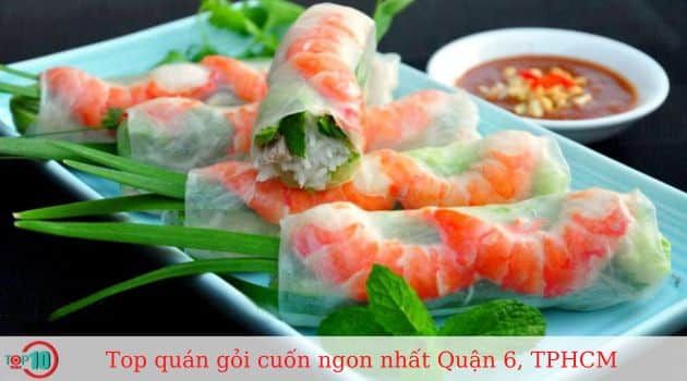 Các quán gỏi cuốn ngon nhất tại Quận 6