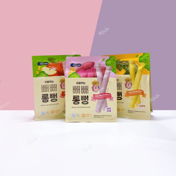 Hình ảnh bánh gạo lứt ăn dặm BeBecook (ảnh 2)