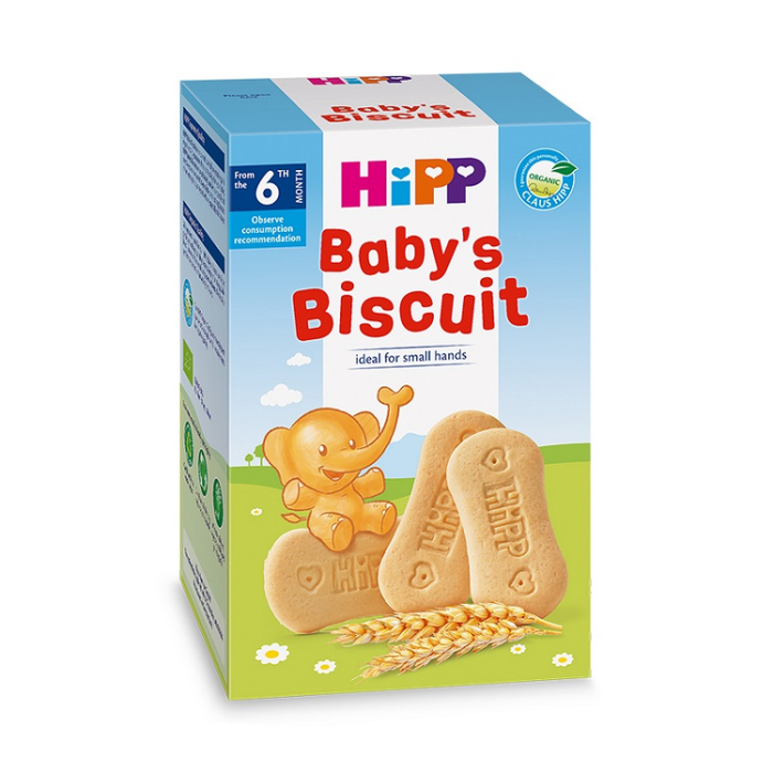 Hình ảnh bánh quy ăn dặm HiPP Organic chính hãng (ảnh 1)