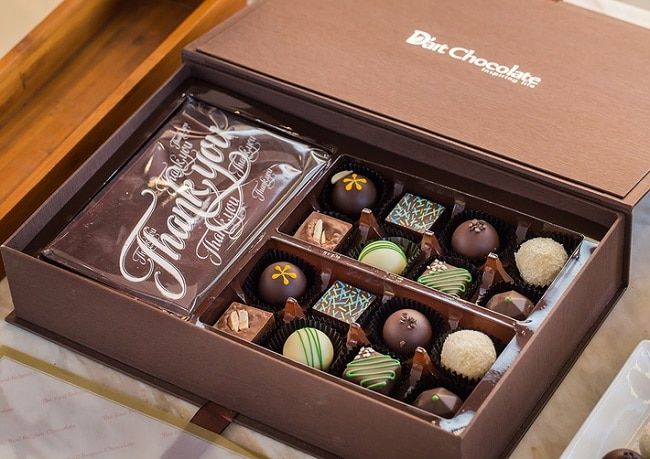D'Art Chocolate đứng trong top 5 cửa hàng socola Valentine 14/2 ngon nhất tại TP HCM, nơi bạn sẽ tìm thấy những món quà ngọt ngào cho ngày lễ tình nhân