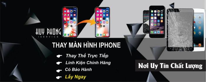 Không gian làm việc chuyên nghiệp tại Huy Phong iService