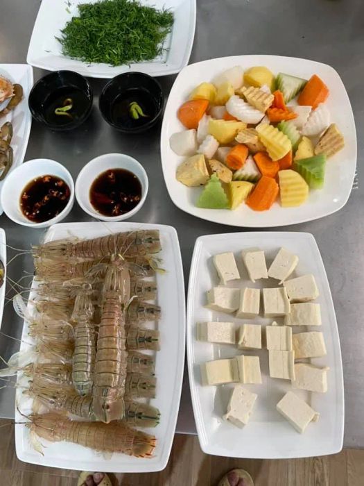 [Hình ảnh] Không gian ẩm thực đậm chất Bắc Bộ tại Nhà Hàng Sông Quê
