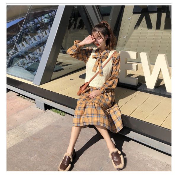 BST váy bánh bèo xinh xắn tại U.W - Ulzzang Wind Store - Ảnh 1