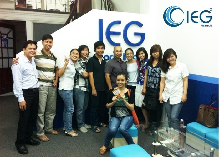 Không gian học tập hiện đại tại Anh ngữ IEG