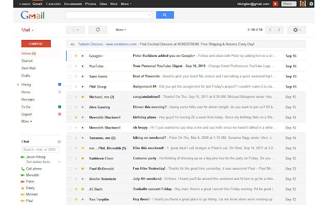 Trải nghiệm Gmail trên thiết bị di động