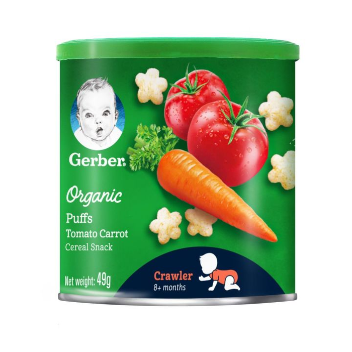 Hình ảnh bánh ăn dặm Gerber Puffs chính hãng