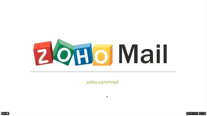 Giao diện hiện đại của Zoho Mail