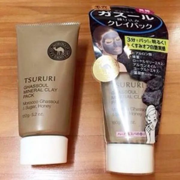 Mặt Nạ Bùn Khoáng Tsururi Ghassoul Clay Pack - Hình ảnh 2