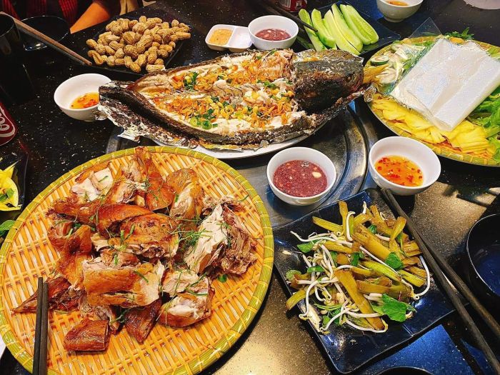 Những món nướng hấp dẫn tại PHỦI BQ