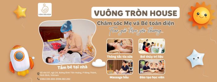 Không gian chăm sóc hiện đại tại Vuông Tròn House