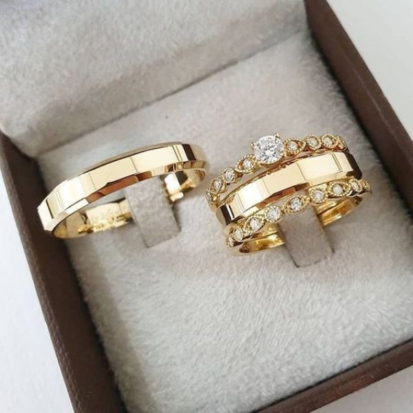 Nhẫn Cưới - Nhẫn Đính Hôn - Giá Tại Xưởng HQJ Ảnh 2