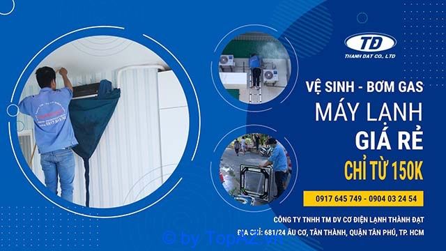 Dịch vụ vệ sinh máy lạnh chuyên nghiệp tại quận Tân Phú
